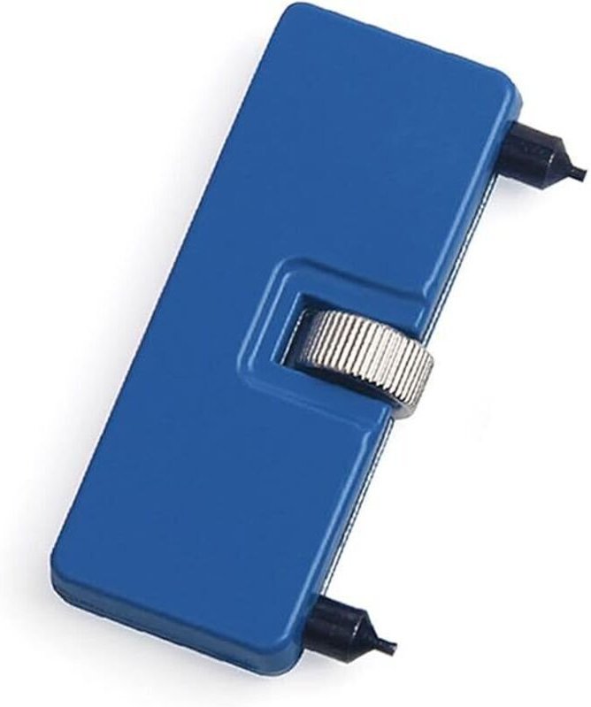 Verstellbarer Uhrengehäuseöffner, kompatibel mit Uhren, Batteriewechsel, Gehäuseöffner, verstellbar für alle Uhren, Gehä...