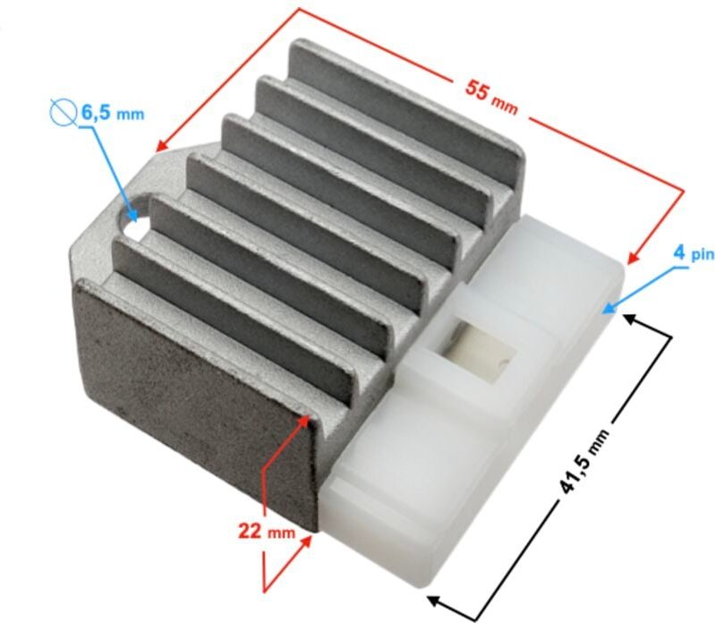 Spannungsregler-Scooter 4t Challenger Yiben