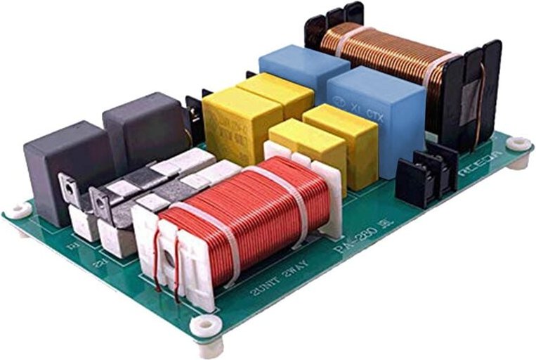 800W HochtöNer Woofer Lautsprecher 2 Wege Frequenzweiche 2800Hz PA-280 Treble Bass Divider für 6-18 BüHnenlautsprecher