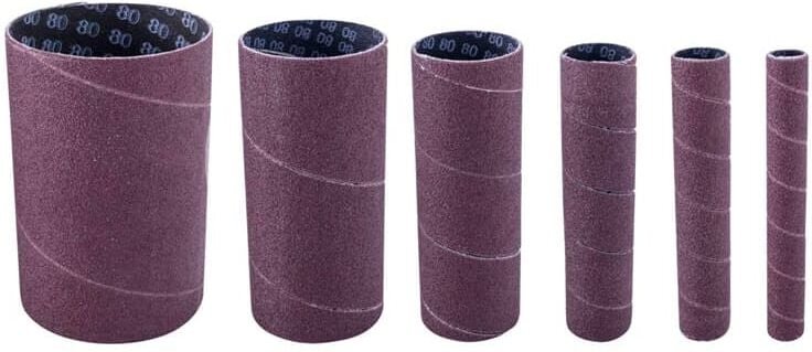 Scheppach - Schleifhülsen Set K240 ø 13/19/26/38/51/76 mm Spindelschleifer