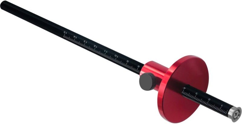 Markierungslehre für Aluminiumlegierungsräder, klare Skalen zum Markieren und Messen von Holz.