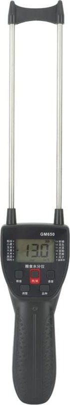 Getreidefeuchtemessgerät mit zwei Sonden, digitales LCD-Display mit Hintergrundbeleuchtung, Schimmeltest-Set mit Spracha...