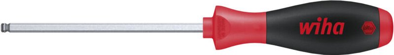 Wiha - Schraubendreher SoftFinish® MagicRing® Sechskant-Kugelkopf MagicRing® mit Sechskantklinge 3,0 mm x 100 mm (26077)