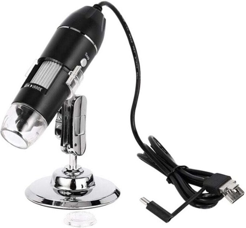 Tragbares 1600-faches USB-Digitalmikroskop mit LED-Beleuchtung zum Löten und zur Handy-Reparatur