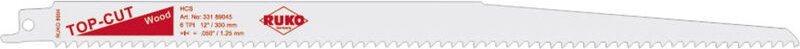 RUKO 33289045 5er-Sets Säbelsägeblätter Sägeblatt-Länge 300 mm 5 St.
