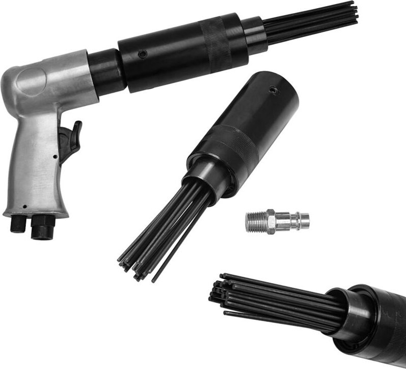 Randaco Druckluft Nadelentroster WELDINGER Entferner 106 Liter/Minute Nadelpistole Rost