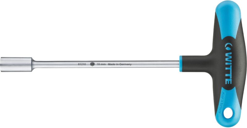 Restposten - Steckschlüssel Sechskant Quergriff, ergonomisch geformt - Griff 120 mm - Klinge 200 mm - Durchmesser 7,0 mm