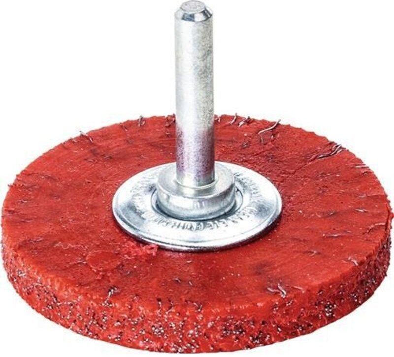 Lessmann ® - Sicherheits-Rundbürste ø 60 mm Drahtstärke 0,3 mm Stahl 8 mm 15000 min-¹