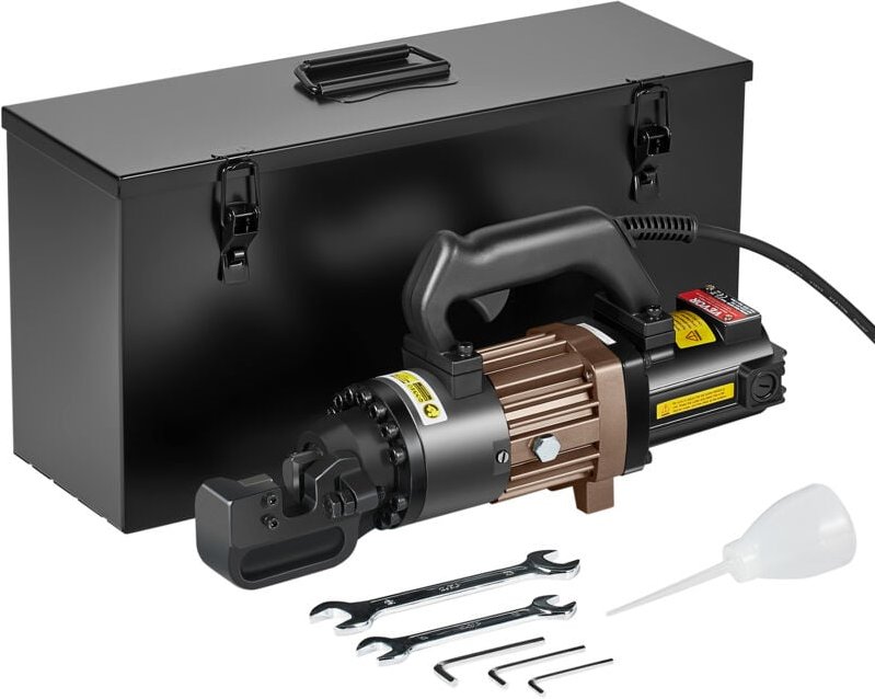 Elektrischer hydraulischer Bolzenschneider, 1500-W-Bewehrungsschneider, schneidet bis zu 4-22 mm Bewehrungsstahl in 2–3 ...