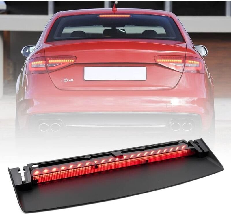 LED-Bremsleuchte, hoch angebracht, rote Bremsleuchte 8K5945097, passend für A4/S4 Limousine