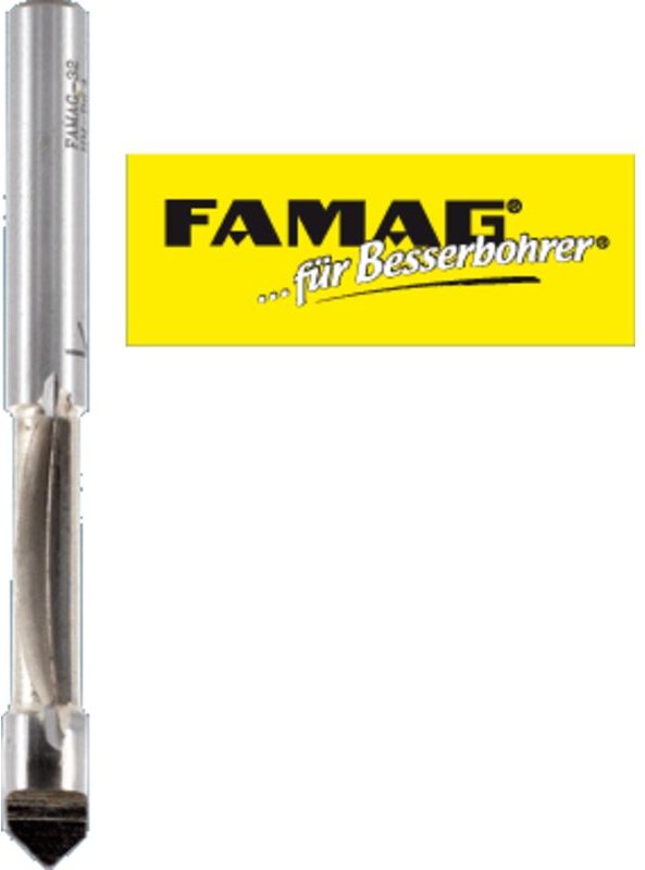 FAMAG Kopier- und Ausstechfräser HM 6,4x19x63,5mm, Schaft 8mm - 3115.806