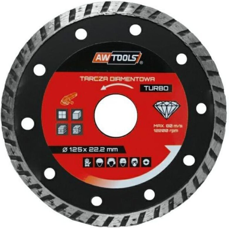 AWTOOLS Diamantsägeblatt 300x32-25.4-22.2 Turbo