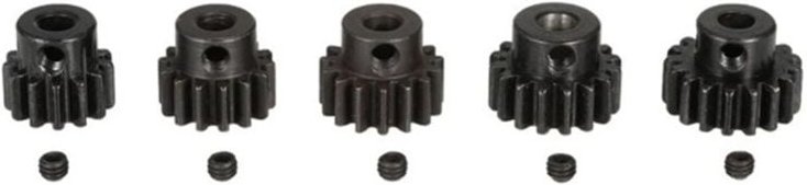 Tlily - 5 StüCk 8195 5Mm M1 13T 14T 15T 16T 17T Ritzelmotor Zahnrad für 9116 / V3 9020-V3 9021-V3 9203 1/8 Rc Auto Teile