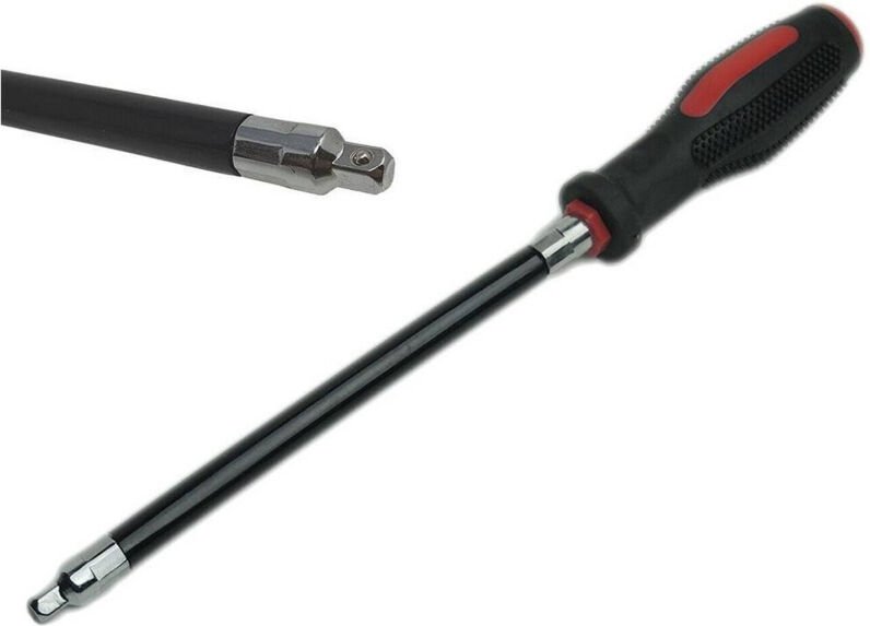 Trade Shop Traesio - Trade Shop - 300 mm flexibler schraubendreher torx-steckschlüsselhalter -