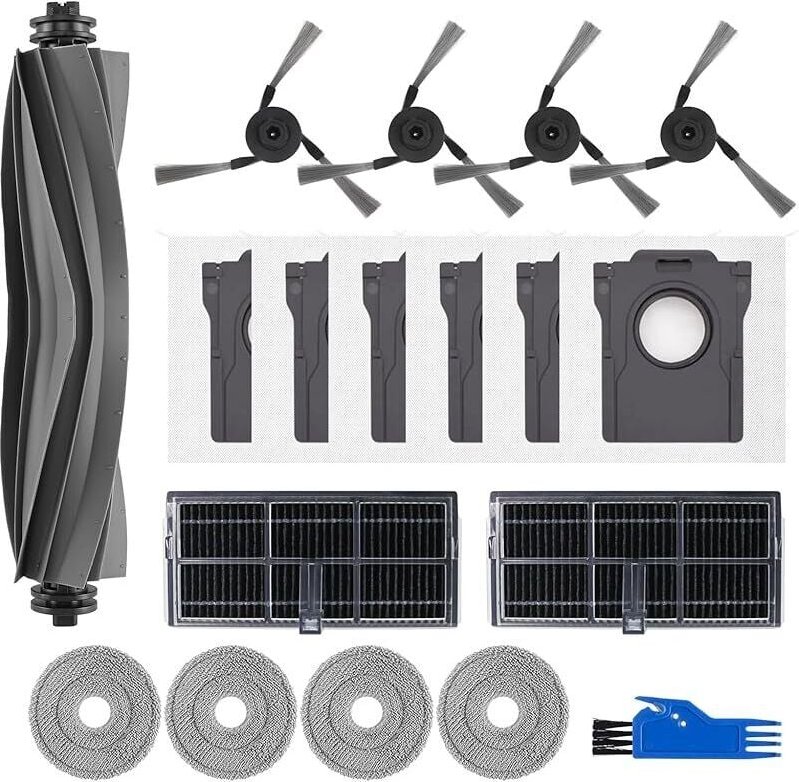 FOREHILL Zubehörset für Dreame X40 Ultra Complete / X40 Master / L40 Ultra / Mova P50 Pro Ultra Saugroboter, 1 Hauptbürs...