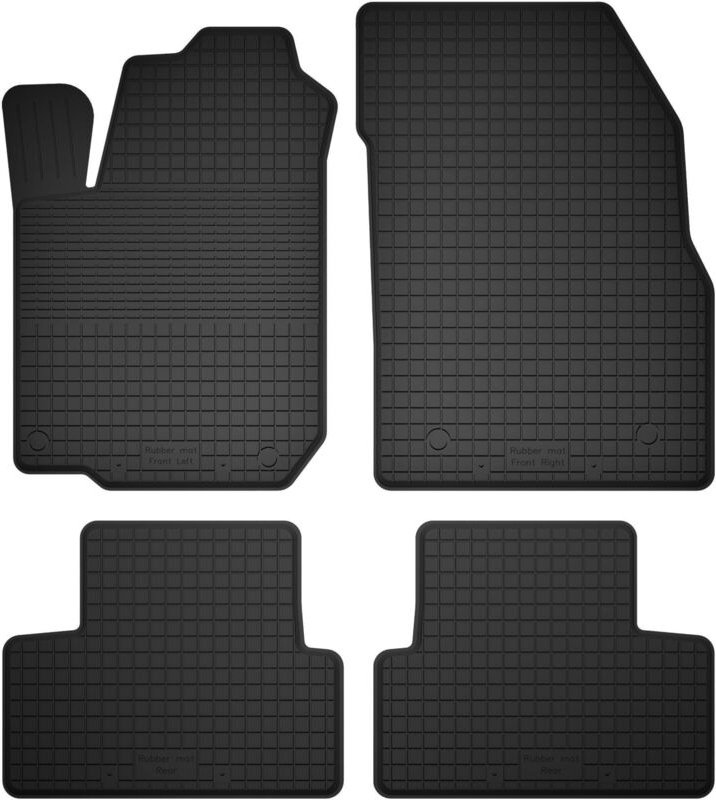 Gummi-Automatten, 4er-Set, Universalmodell: Peugeot 5008 I Crossover (2009-2017)