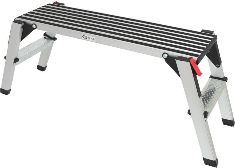 KS TOOLS Aluminium-Sicherheits-Laufbühne, L1270xB446xH495mm ( 800.0960 )