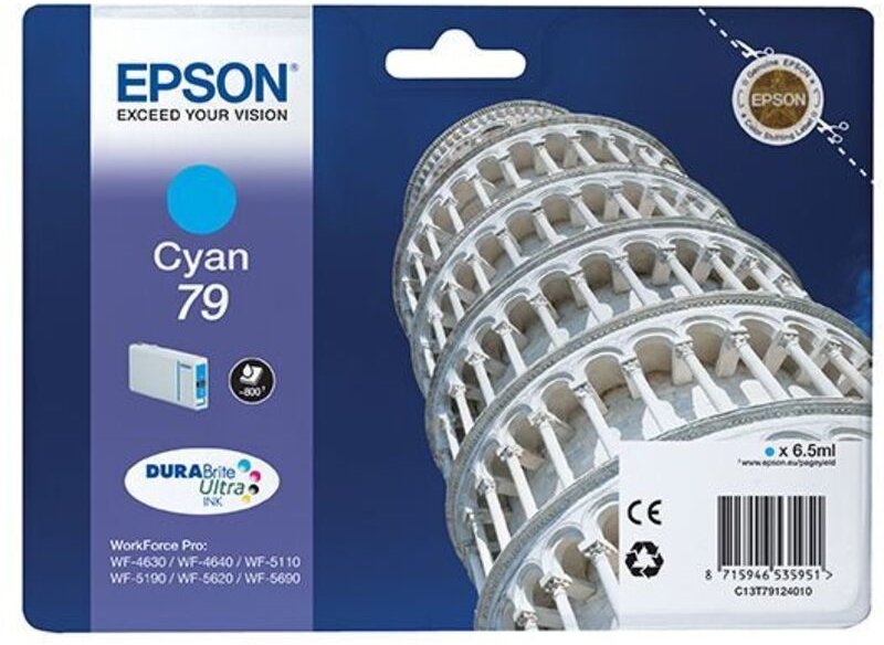 Epson C13T79124010 Druckerpatrone 79 cyan (C13T79124010)