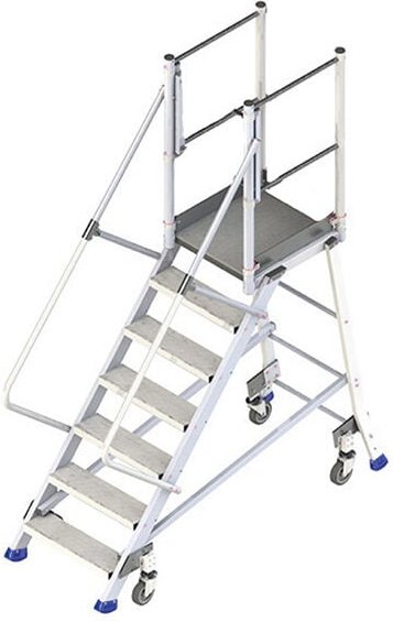 Matisère - Plattformleitern 1 Stufen - Maximale Arbeitshöhe. 2.25m - ESGD301-R