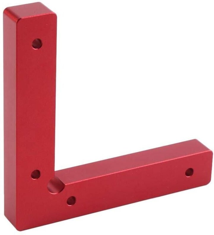 90-Grad-Winkel-Positionierungswinkel aus Aluminiumlegierung, L-förmig, für Holzbearbeitung, Schweißen und Metallbefestig...