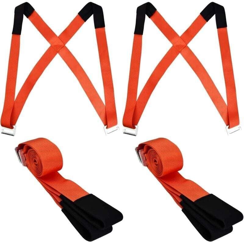 2 Personen-Umzugsgurte, verstellbare Möbelhebegurte, Tragegurte