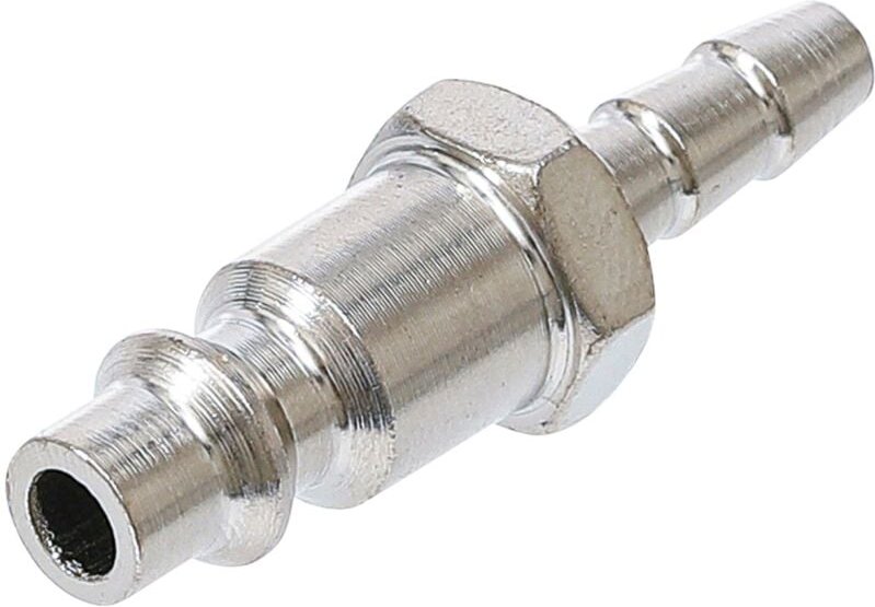 Druckluft-Stecknippel mit 6 mm Schlauchanschluss usa / Frankreich