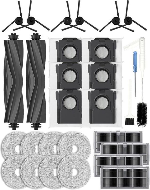Set mit 28 Ersatzteilen für die Saugroboter Dreame X40 Ultra/L40 Ultra/X40 Master/Mova P50 Pro Ultra/Mova P10 Pro Ultra,...