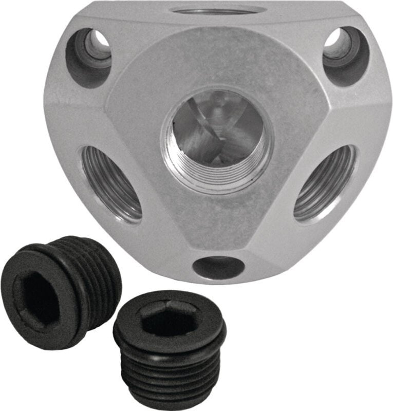 Aircraft Luftverteilerdose 1 Eingang / ohne Durchgang, 2151910