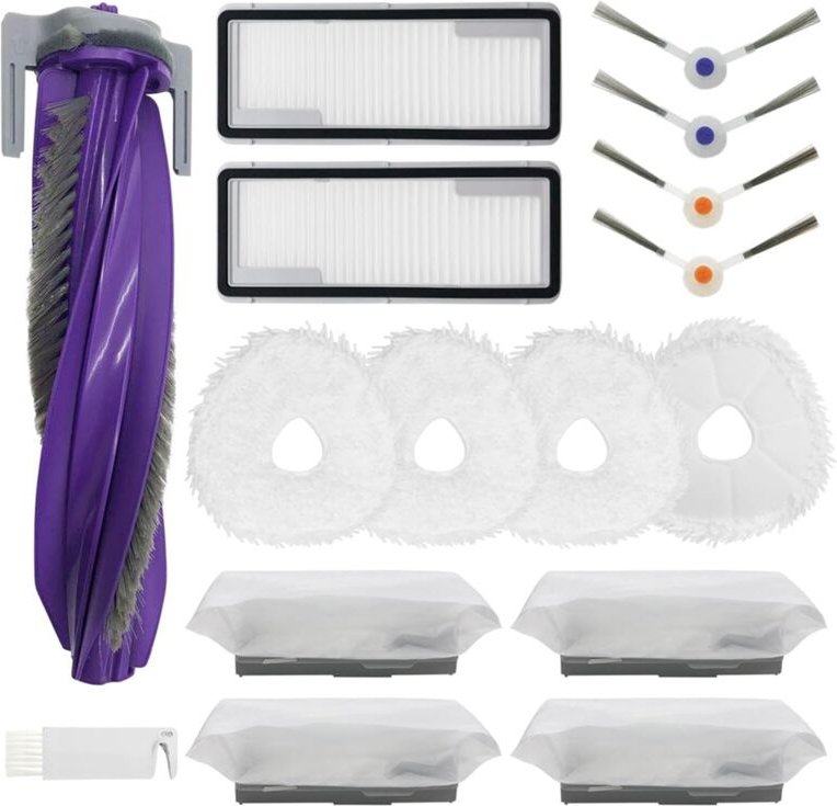 Für Roboterstaubsauger Zubehör Hauptseitenbürsten