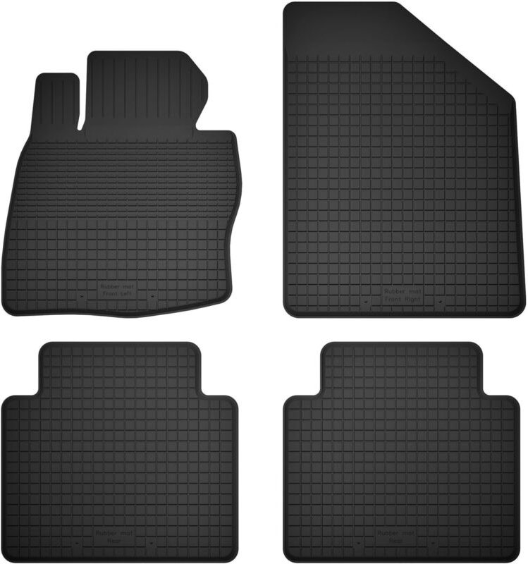 Gummi-Automatten, 4er-Set, Universalmodell: Honda Civic VIII (UFO) Fließheck (2006-2012)