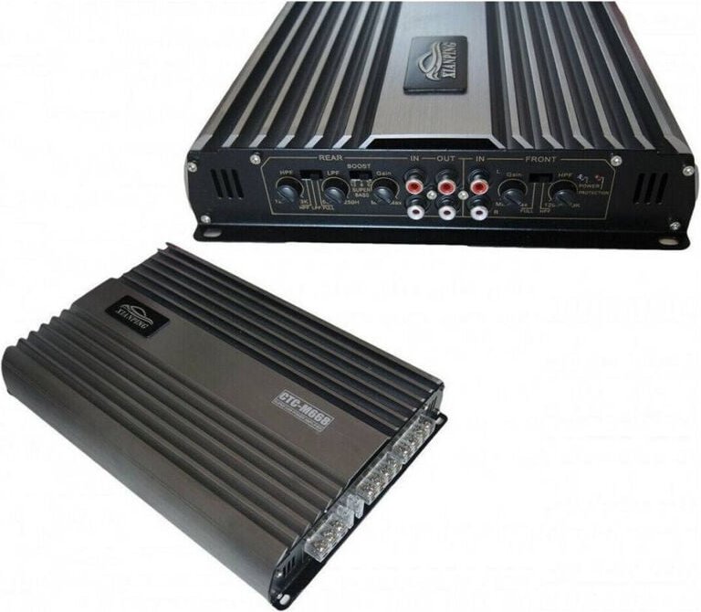 Trade Shop - auto-stereo-audioverstärker 4 kanal 6800 w 4 ohm bis zu 160 w rms 12 v CTC-M668 -