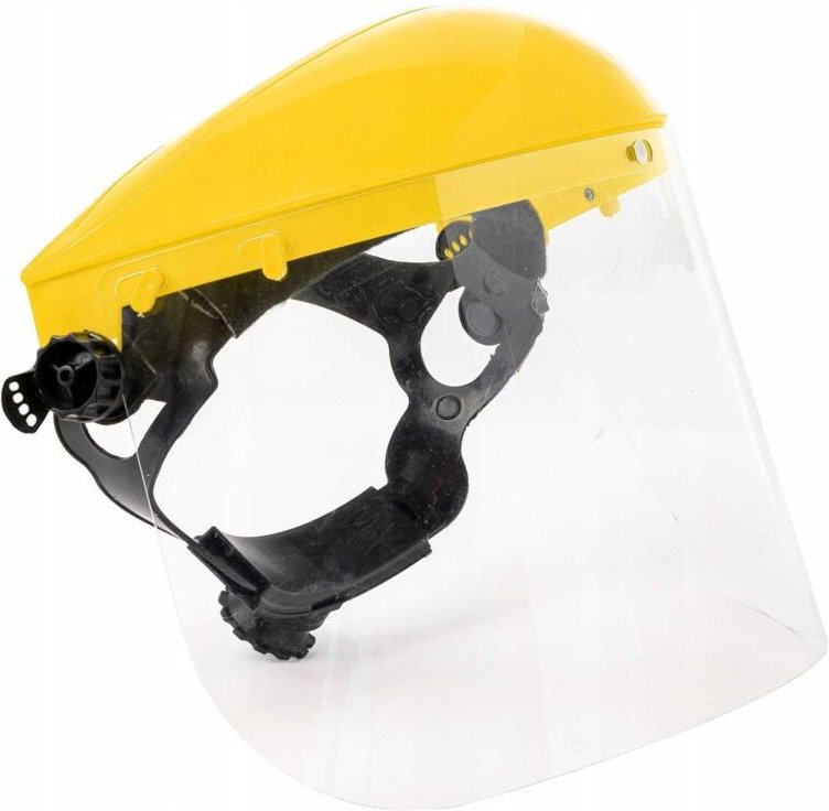 Schutzmaske mit PVC-Überzug für Motorsensen und Sägen