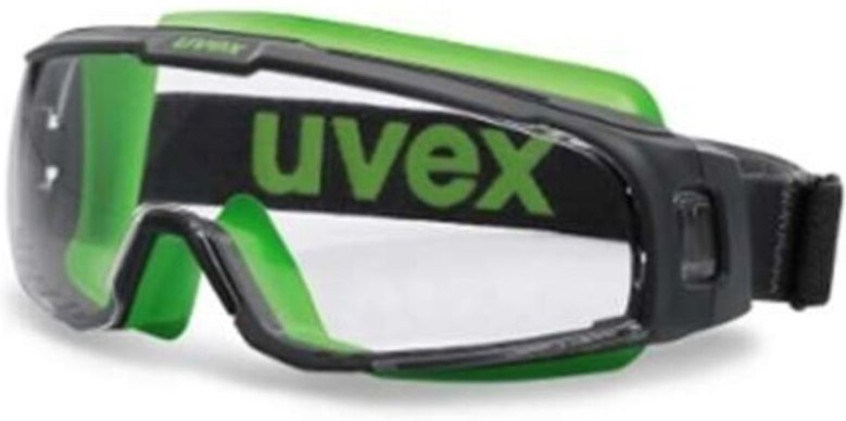 U-sonic 9308245 Schutzbrille Schwarz, Grün - Uvex