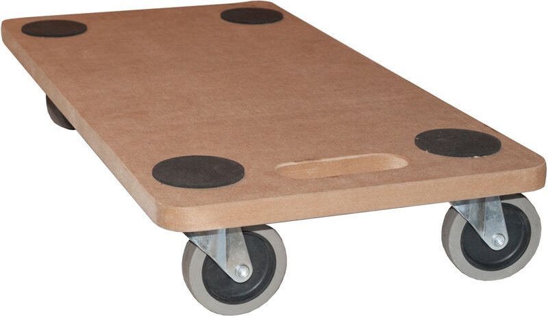 BigDean Möbelroller Transportroller 250kg Rollbrett MDF Möbel Hund Roller