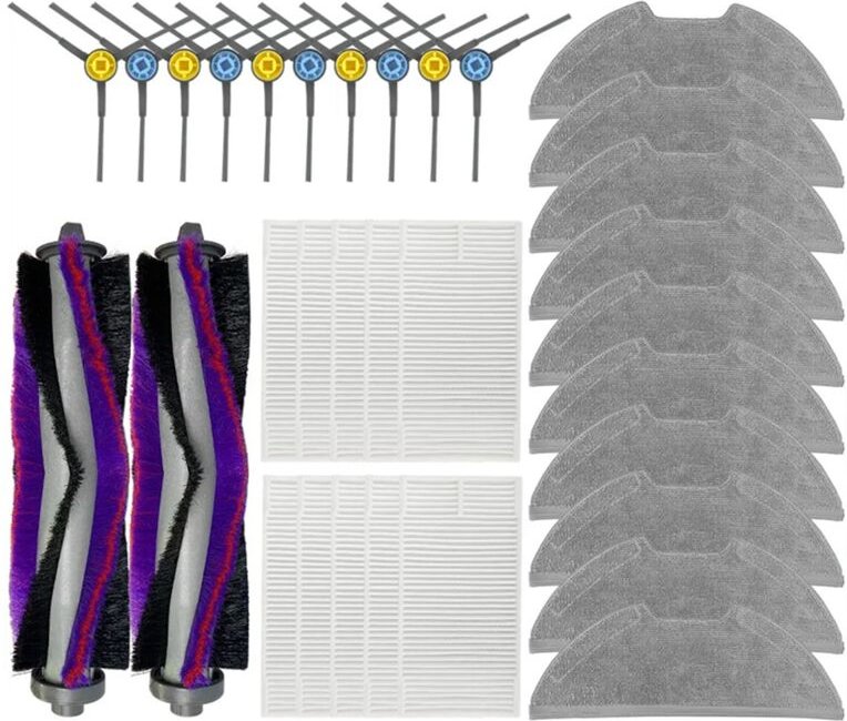 Für //Obode A8 Roboter-Staubsauger, Bürstenfilter, Mopptuch