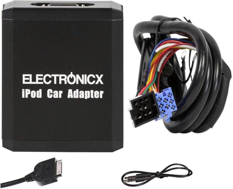 Adapter AUX iPhone iPad iPod CD Wechsler VW, Seat, Skoda, Ford 8 Pin
