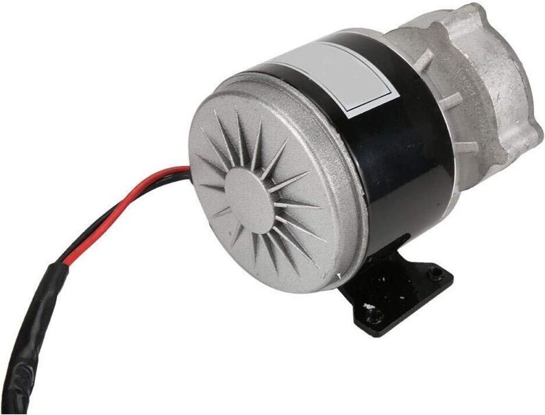 12 v 250W Zahnradreduzierung Elektromotor mit 9 Zahnkettenrad gebürstete dc -Motoren Reduktor für e -Bike -Roller - Eosn...