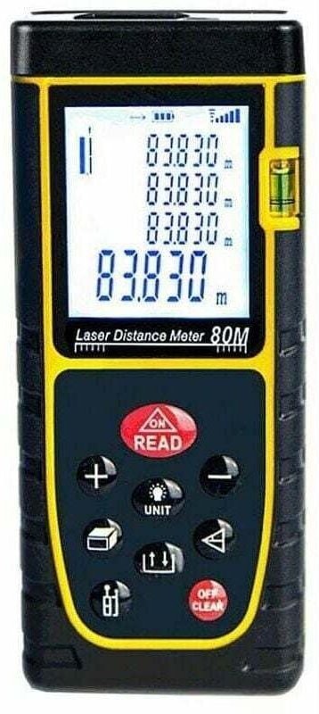 40-m-Laser-Entfernungsmesser, hochpräziser tragbarer Laser-Entfernungsmesser, Infrarot-Messinstrument für Messräume, ele...