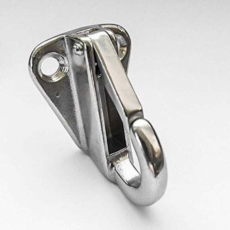 5x Edelstahl-Karabiner, XU – Karabiner – ∅ bis 10 mm, hochwertiges Produkt, langlebig und zuverlässig, ausgewählte Mater...