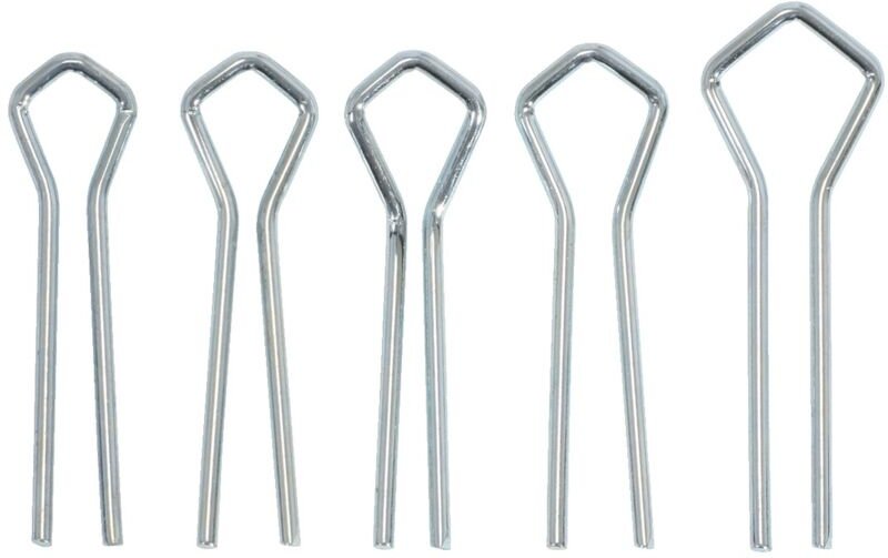 Satz Bügeleinsätze für Einzieher für Scheibenkeder