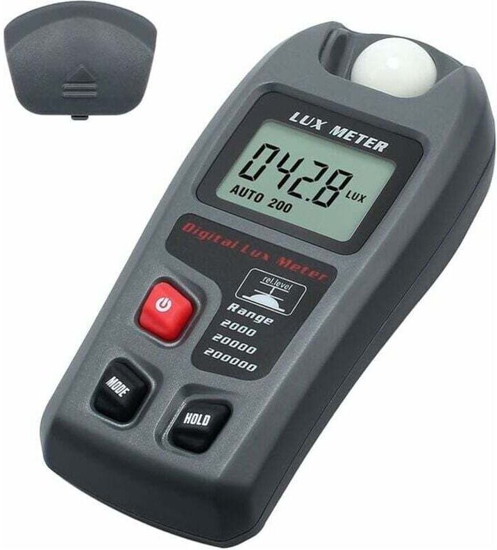 luxmètre numérique, luxmètre numérique de poche, luxmètre numérique LCD, photomètre, luminancemètre, adapté à la mesure ...