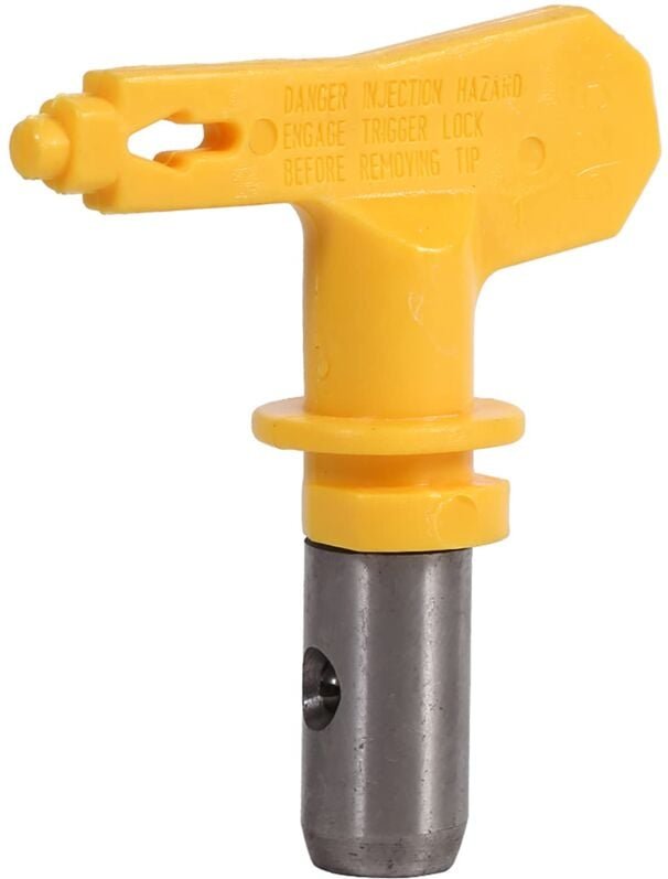 Airless Düse, Haofy Gelbe Airless Spritzpistole Düse Farbspritzpistole TIPP, Reversibel Luftlos Spritzpistolendüsen für ...