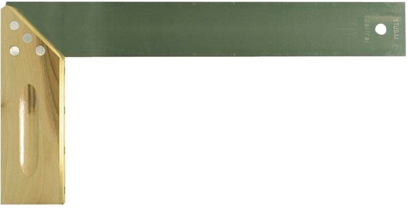 Winkel (Anschlagwinkel) Tischlerwinkel mit Gehrungsanschlag 250 mm - Stubai