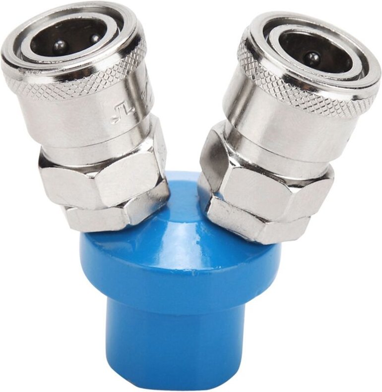 1/4" (2-Wege) Typ C Schnellanschluss für pneumatische Luftkompressoren