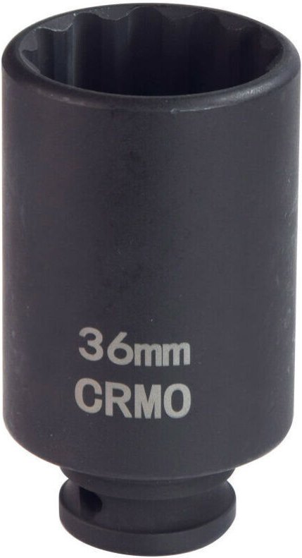 36 mm 12-Kant-Schlagschrauber-Steckschlüssel – 1/2-Vierkant