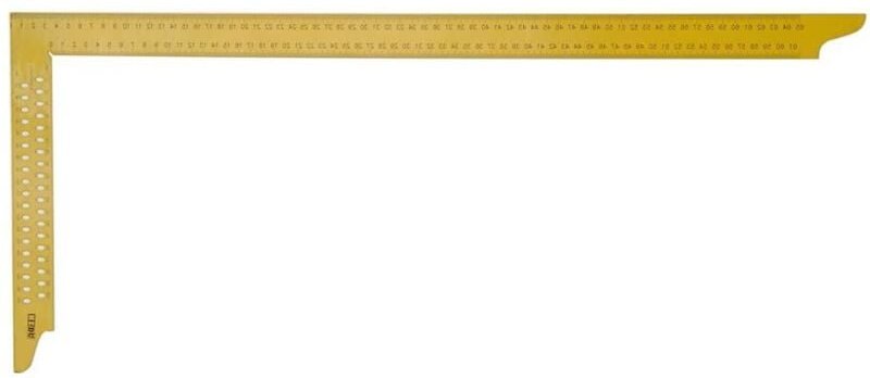 Zimmermannswinkel 800mm mit Anreissl. Hedü