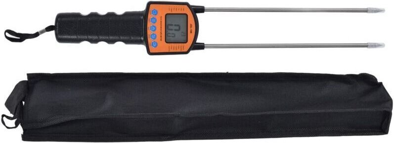 Vtizikl Humidimètre Numérique pour Farine, Testeur D'humidité du Grain, Invite Vocale LCD Rétroéclairé, Haute Précision,...