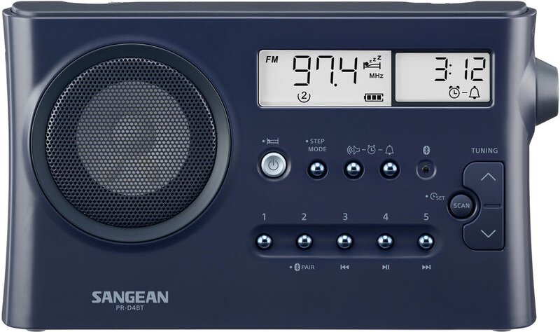 PR-D4BT Tischradio ukw, mw, am, fm Bluetooth® Weckfunktion Dunkelblau - Sangean