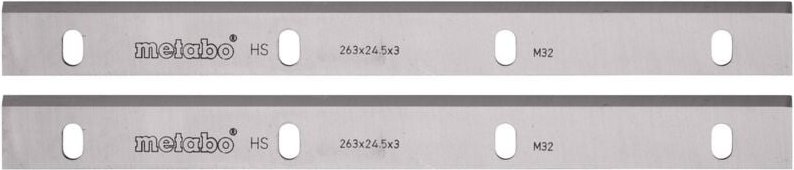 Metabo - 2 HSS-Hobelmesser 260 mm adh 1626