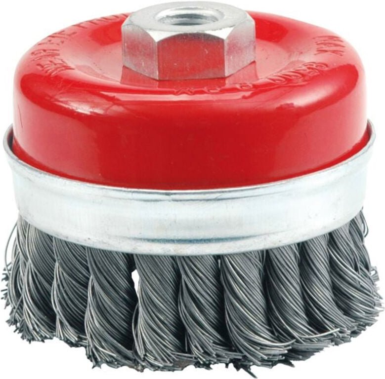 VOREL FRONTBÜRSTE 65mm, GEDREHTER DRAHT, GEWINDE 06974